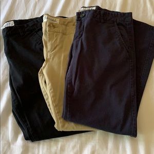 Aeropostale Skinny Chino Pants Bundle of 3